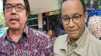 Ade Armando (kiri) dan Anies Baswedan (kanan). (Foto: Tribunenews)s