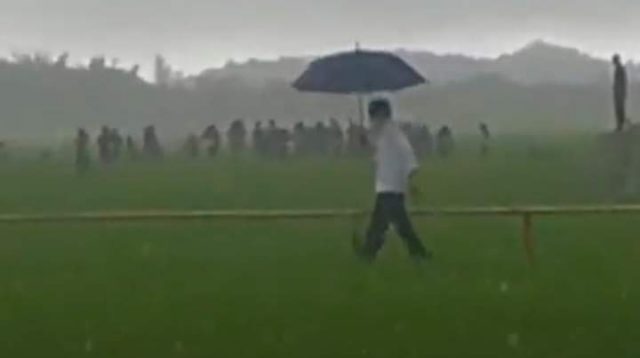 Presiden Jokowi di Sumba Tengah