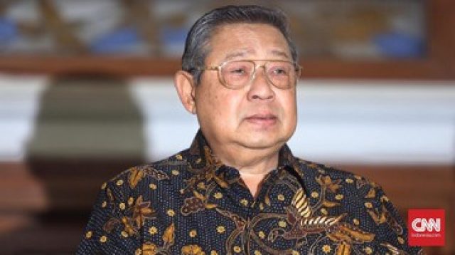 Ketua Majelis Tinggi Partai Demokrat Susilo Bambang Yudhoyono (Foto: CNN)