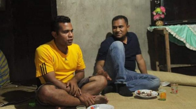 AWK saat menghabiskan malam di Nagekeo