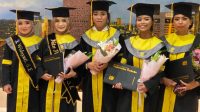 Pekerja Migran Indonesia yang diwisuda di Hongkong (Asih Sukarsih)