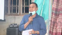 Bupati Ende, Drs H. Djafar Achmad, saat membuka kegiatan Pengabdian Kepada Masyarakat (PKM) Universitas Flores di Nuabosi, Desa Randotonda, Kecamatan Ende, Kabupaten Ende, Sabtu (22/05/2021).