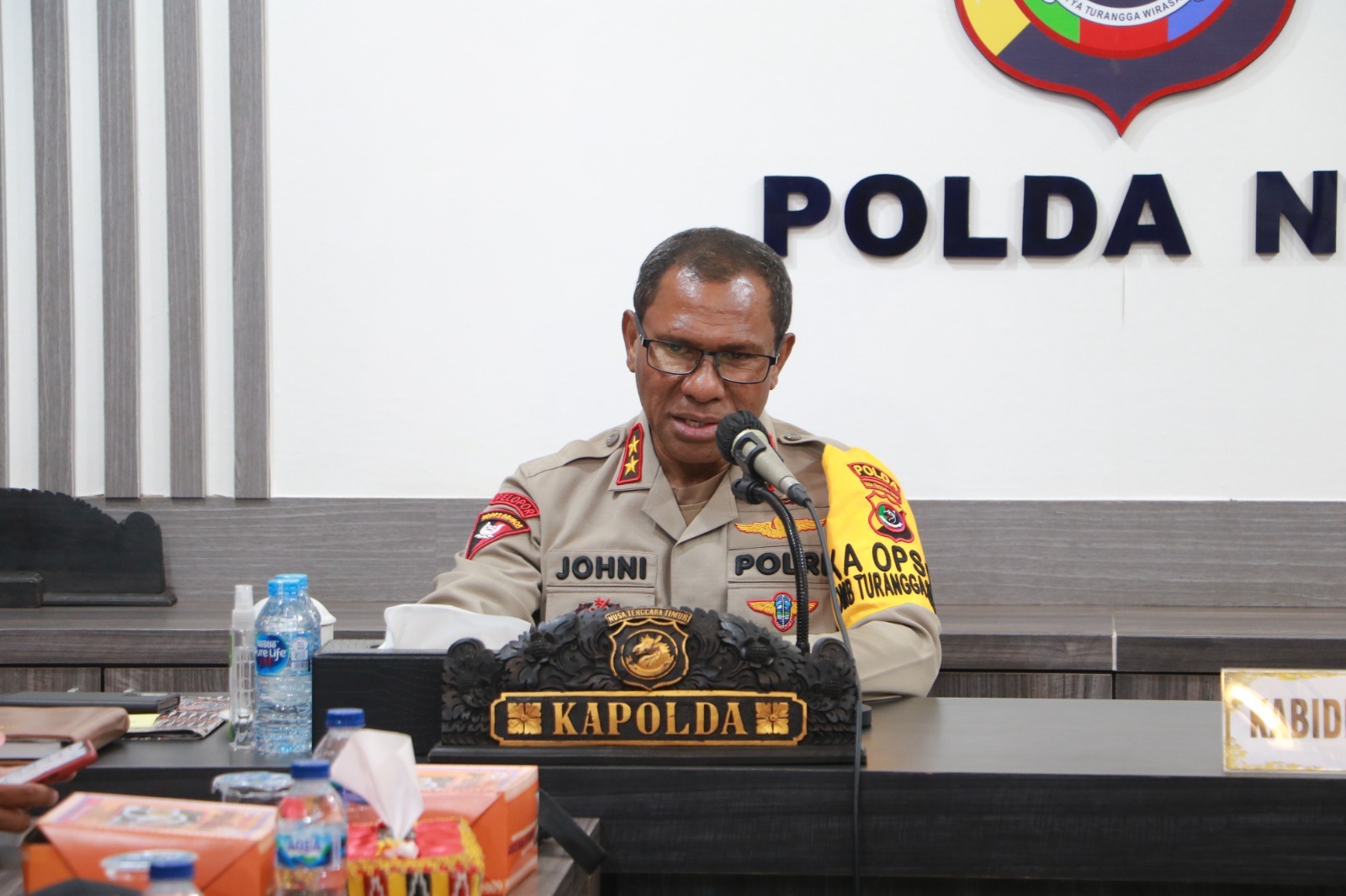 Kapolda NTT, Irjen Pol Drs. Johni Asadoma
