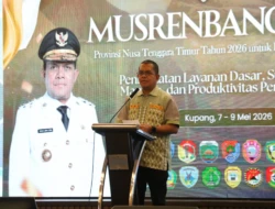 Buka Musrenbang RKPD 2027, Gubernur Melki Tegaskan Fokus Pembangunan pada SDM, Hilirisasi Ekonomi, dan Pemerataan Infrastruktur