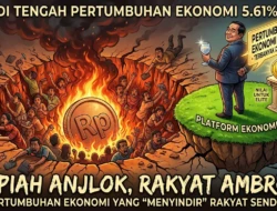 Ekonomi Kita Tumbuh 5,61%, Tapi Rupiah Lagi Hobi “Diving”