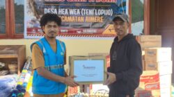 Hadir di Tengah Duka Flores: Perokris PLN Salurkan Paket Logistik untuk 160 KK Terdampak Gempa Flores di Aimere Kabupaten Ngada