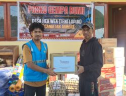 Hadir di Tengah Duka Flores: Perokris PLN Salurkan Paket Logistik untuk 160 KK Terdampak Gempa Flores di Aimere Kabupaten Ngada