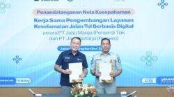Perkuat Kolaborasi, Jasa Marga dan Jasa Raharja Hadirkan Layanan Keselamatan Jalan Tol Berbasis Digital