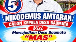Maju Pilkades, Niko Amtaran Janjikan Perubahan Wajah Desa Baumata